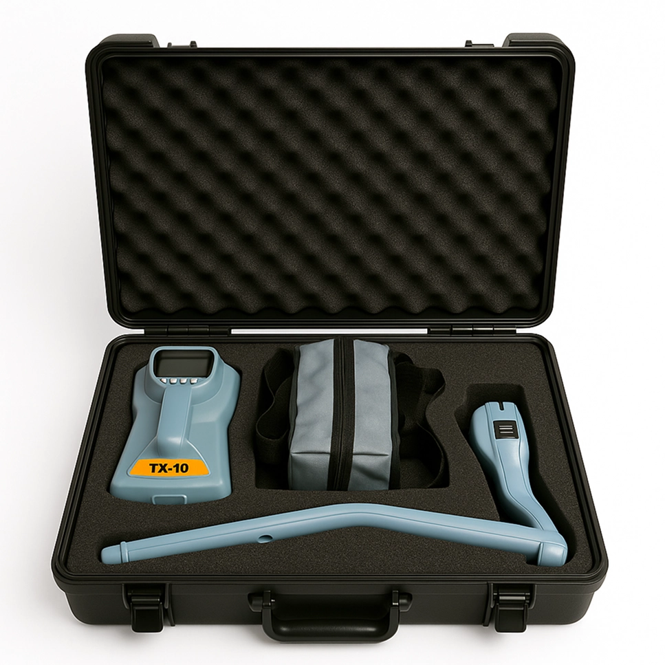 case with construction equipement